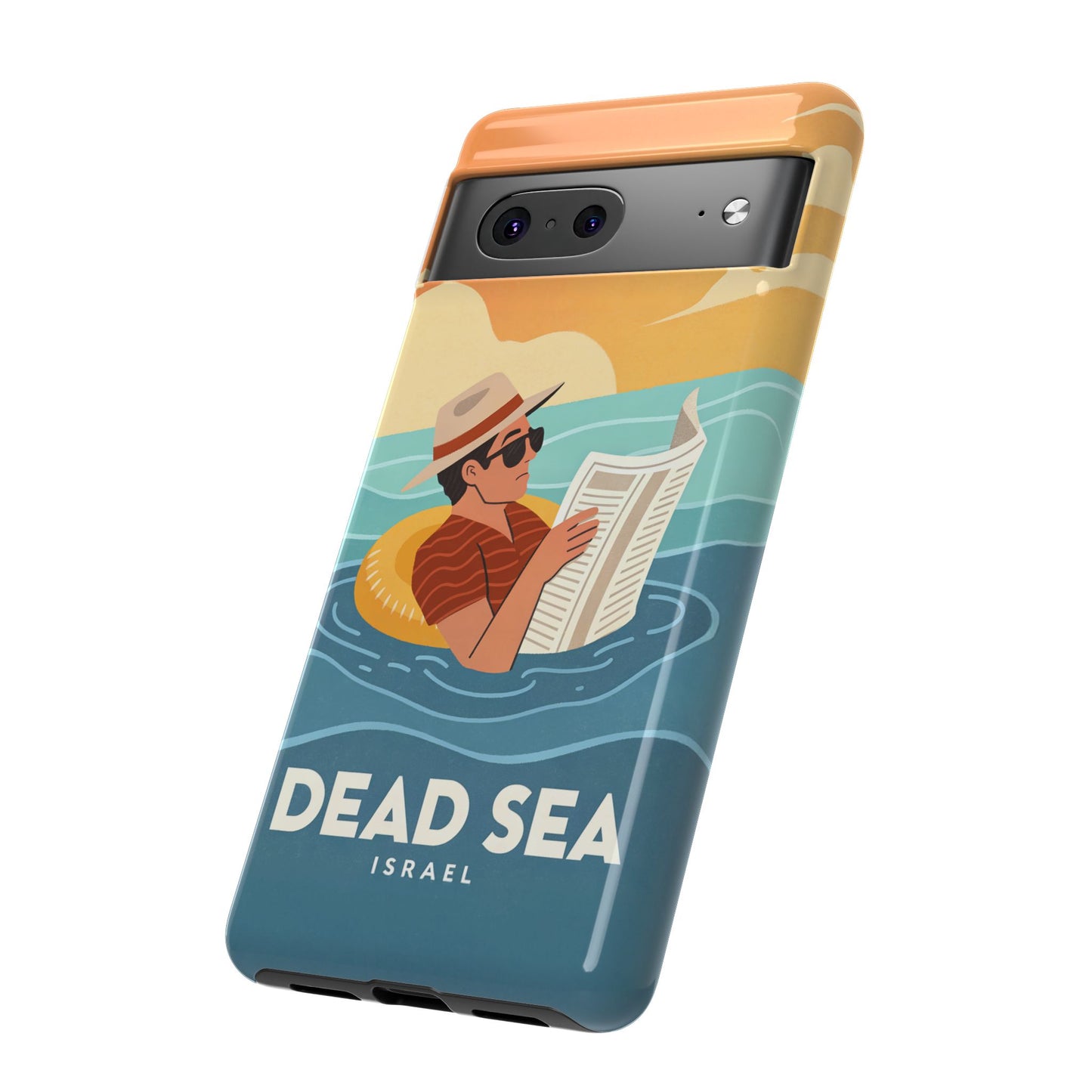 Dødehavet – Retro Flytende Mann Mobildeksel