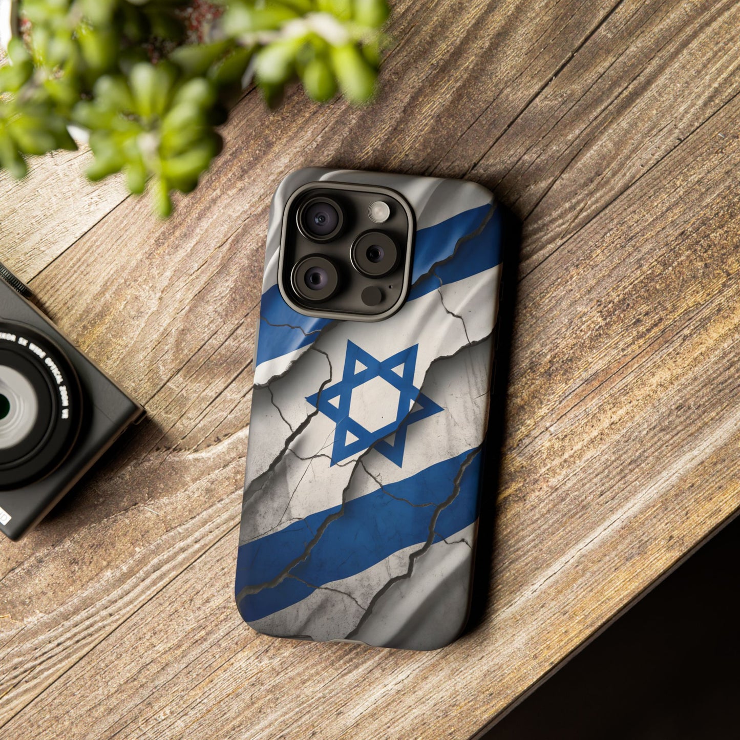 Israel-flagget – Styrke i Motgang Mobildeksel