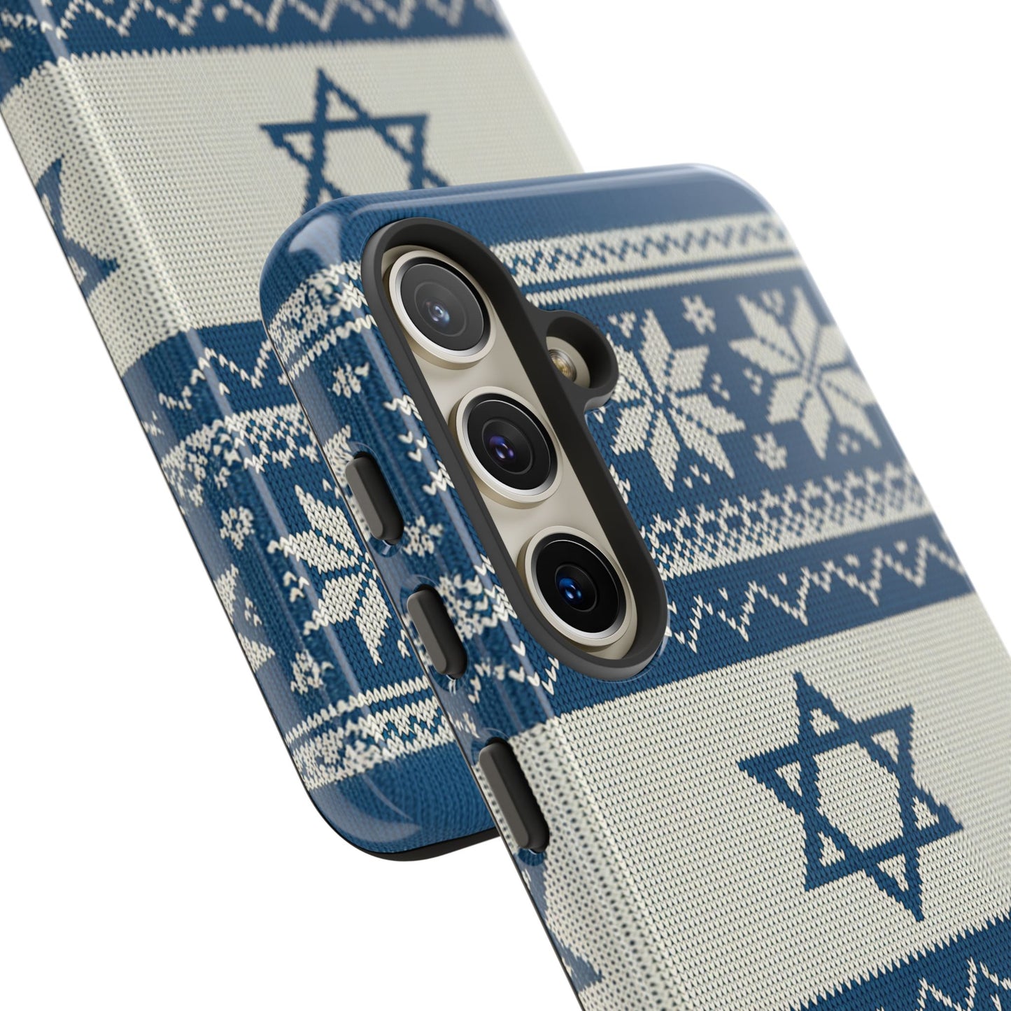 Norsk–Israelsk Strikkemønster – Mobildeksel