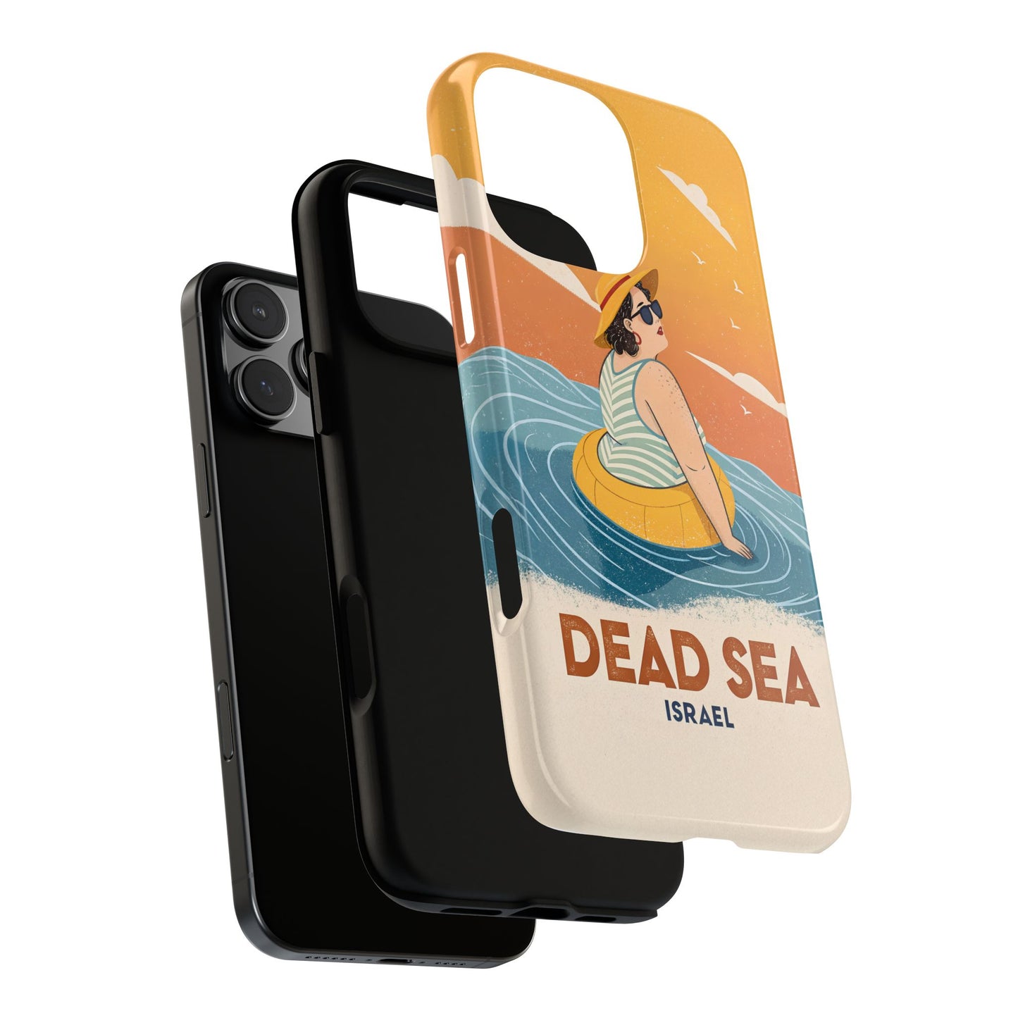 Dødehavet – Retro Flytende Dame Mobildeksel