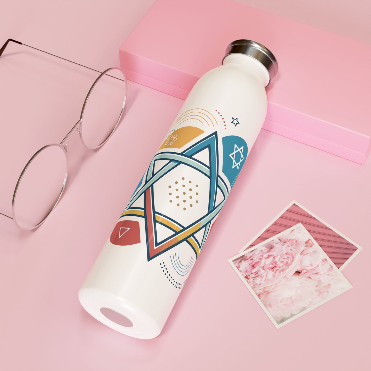 Kunstnerisk Davidstjerne – Termoflaske