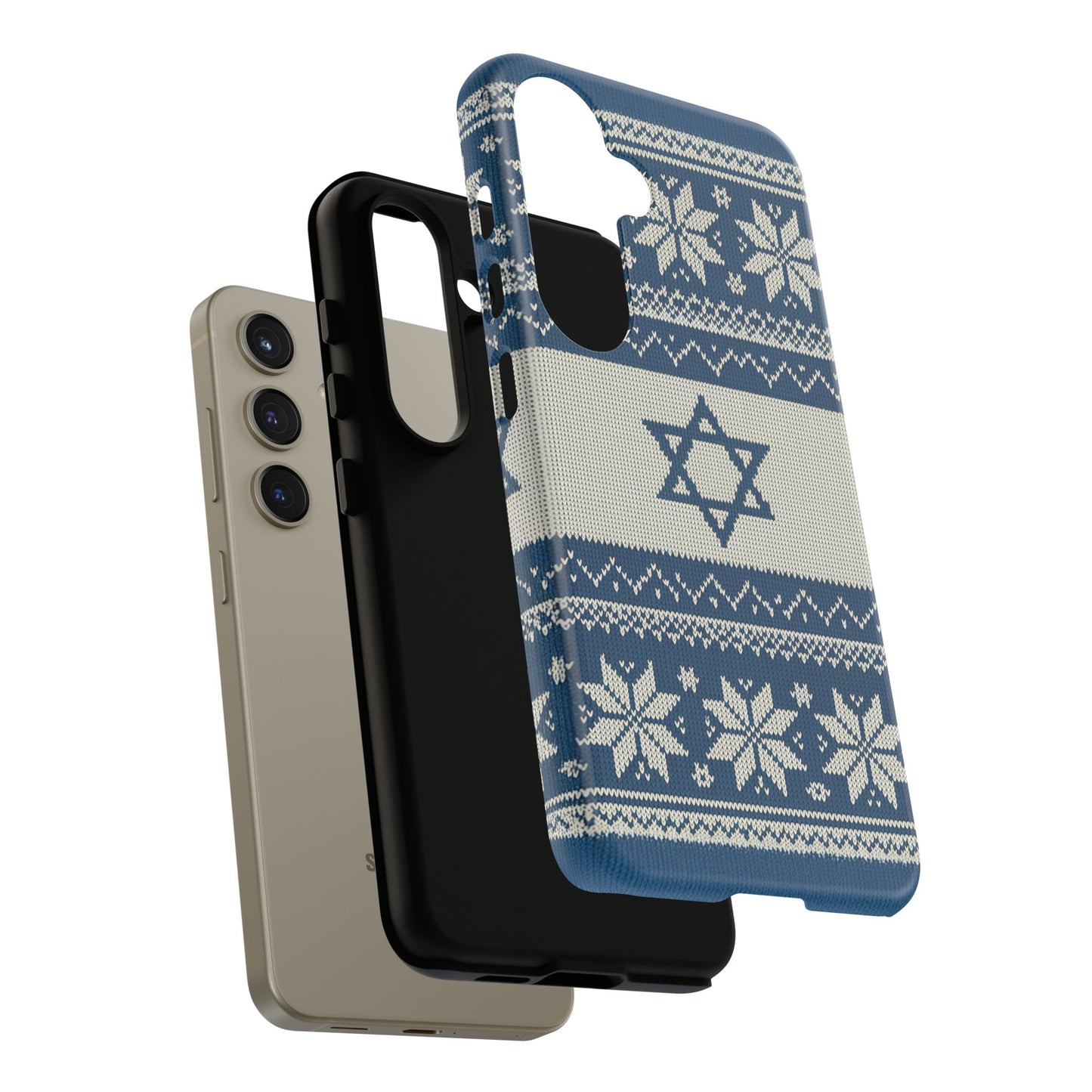 Norsk–Israelsk Strikkemønster – Mobildeksel