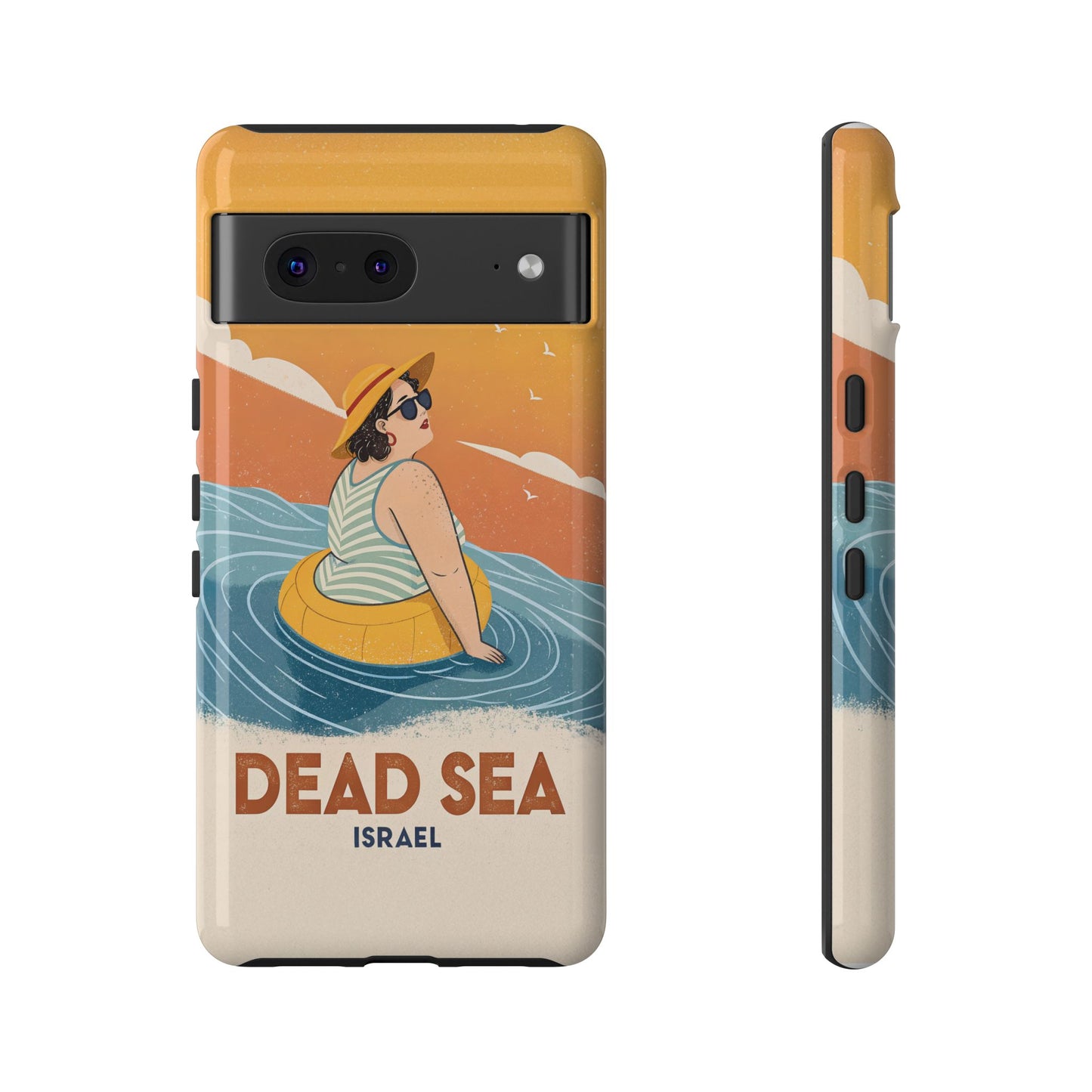 Dødehavet – Retro Flytende Dame Mobildeksel