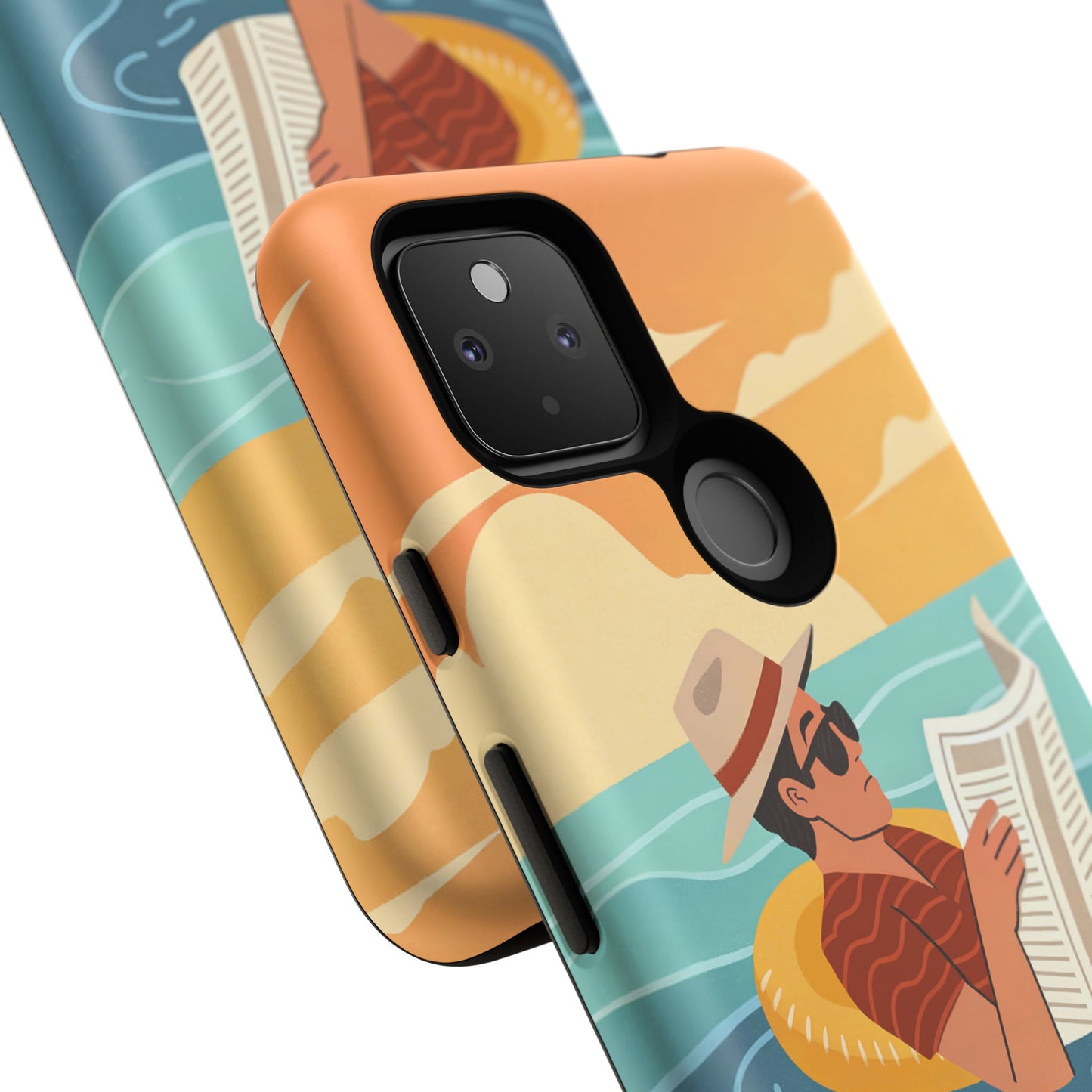 Dødehavet – Retro Flytende Mann Mobildeksel