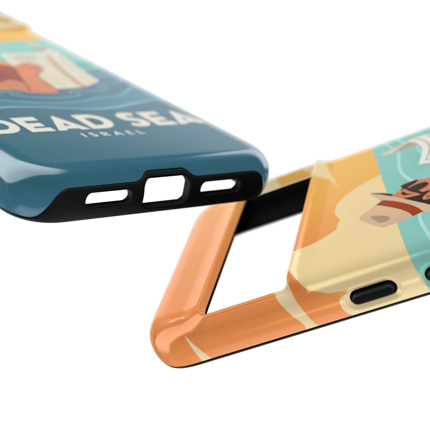 Dødehavet – Retro Flytende Mann Mobildeksel