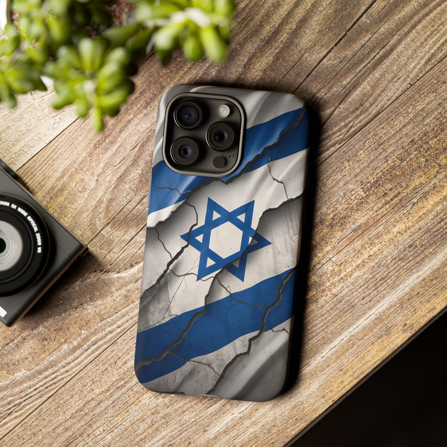 Israel-flagget – Styrke i Motgang Mobildeksel