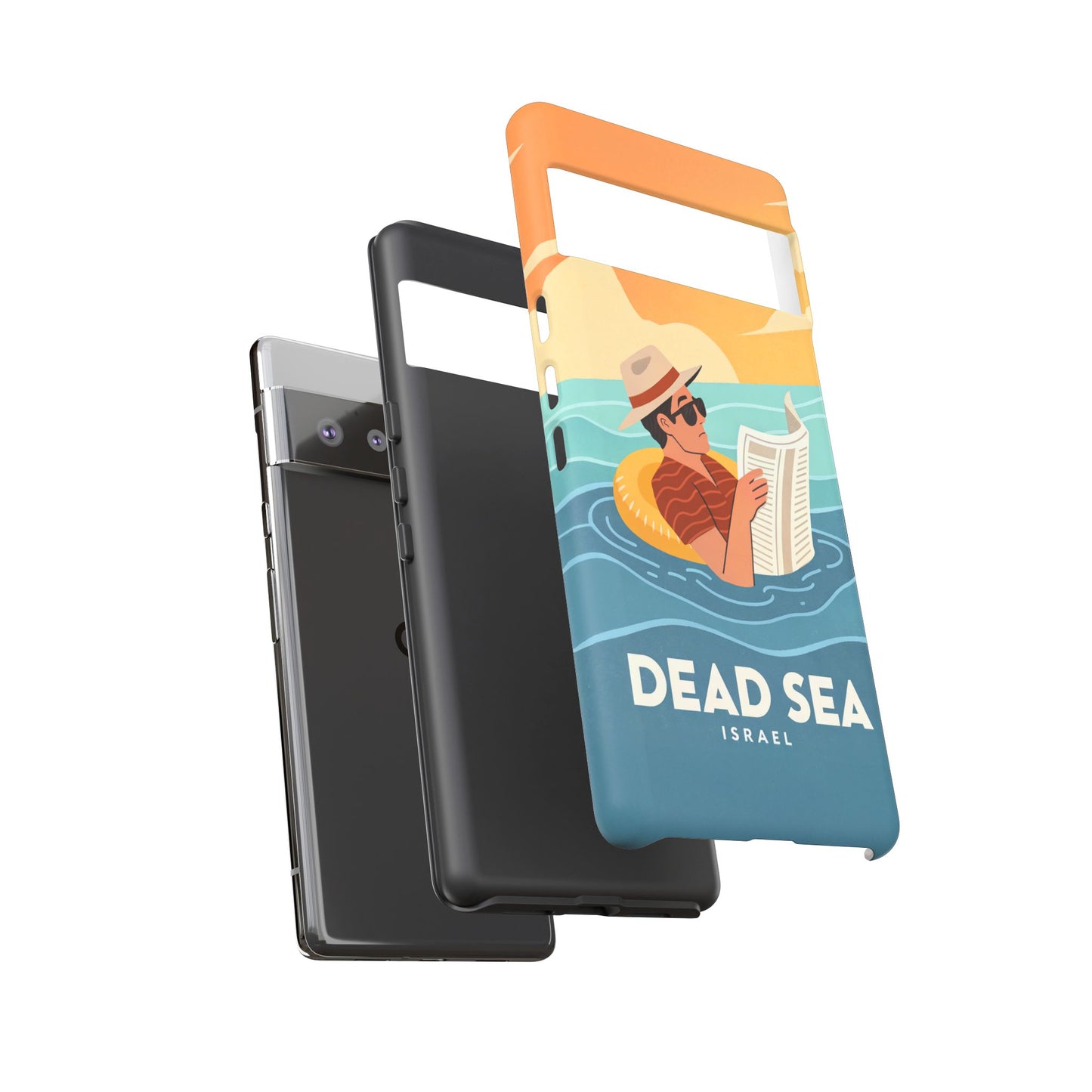 Dødehavet – Retro Flytende Mann Mobildeksel