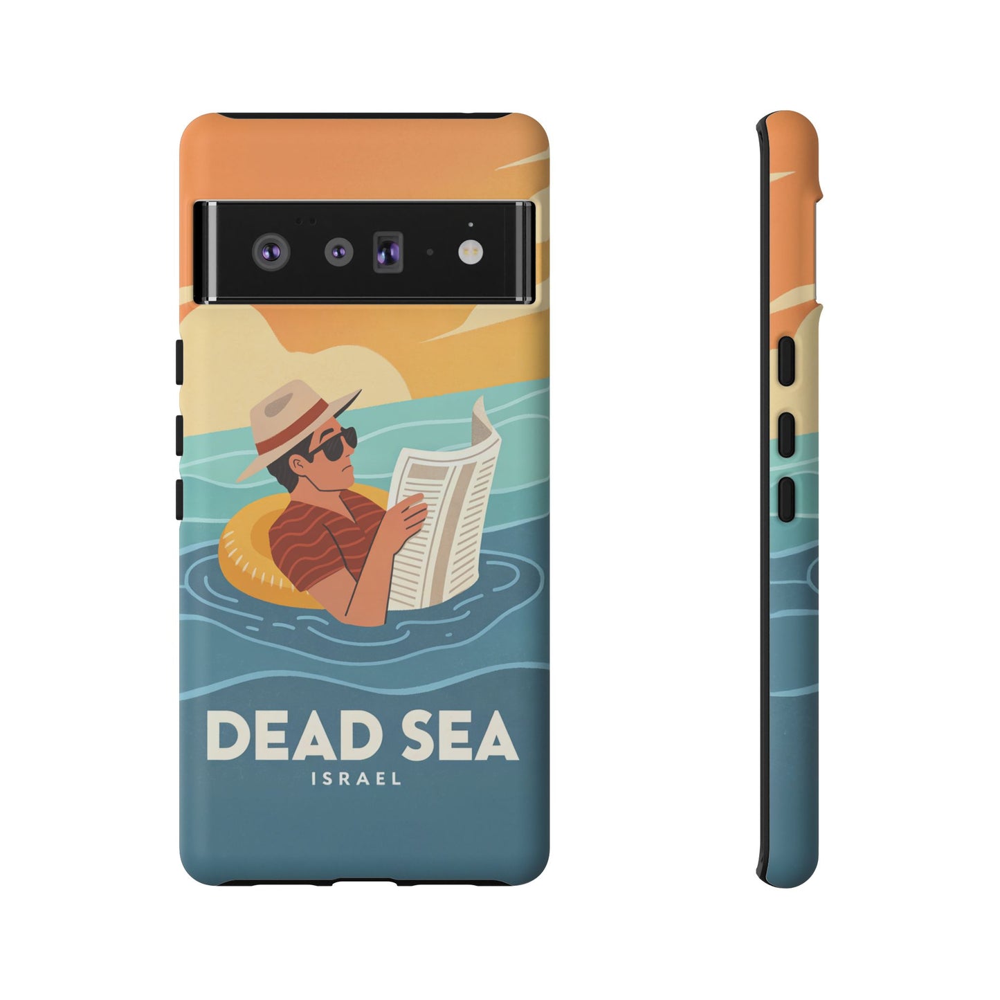 Dødehavet – Retro Flytende Mann Mobildeksel