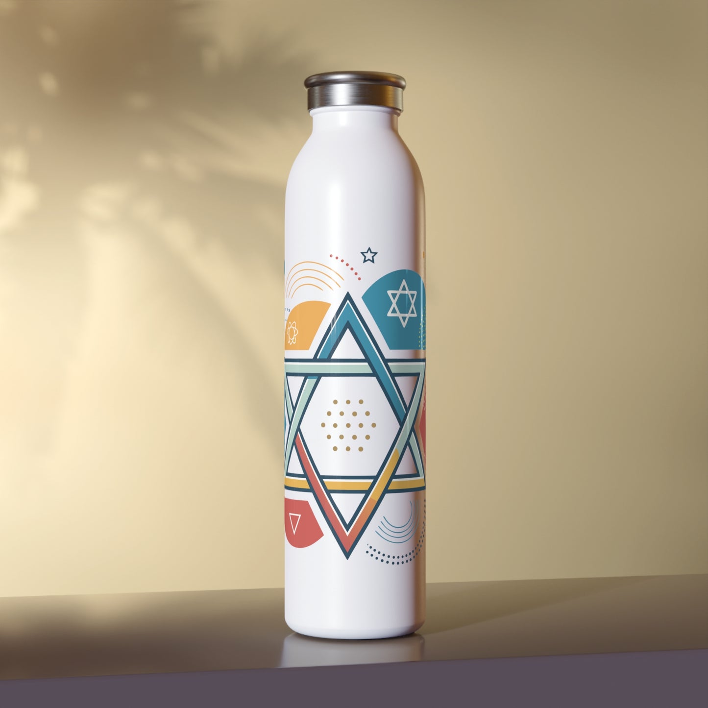 Kunstnerisk Davidstjerne – Termoflaske