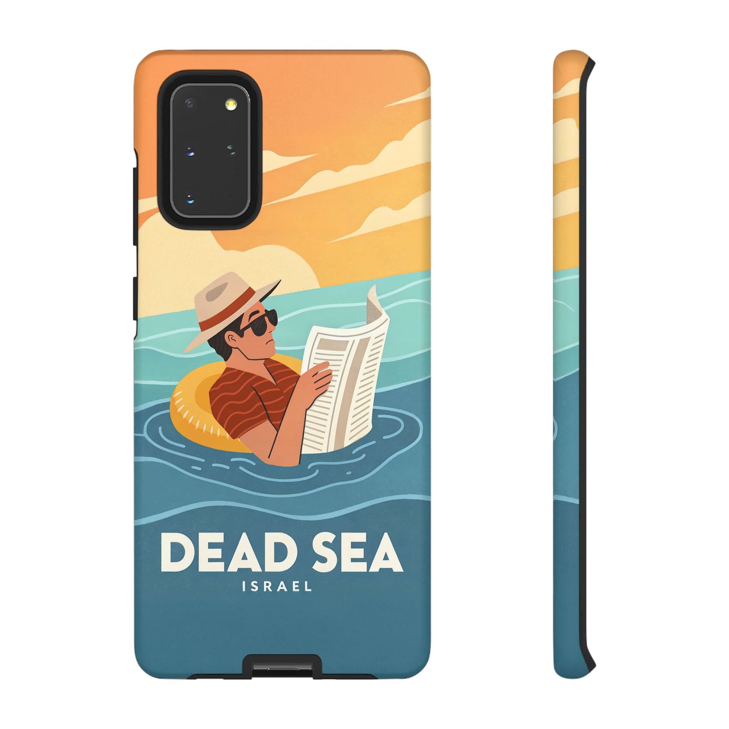 Dødehavet – Retro Flytende Mann Mobildeksel
