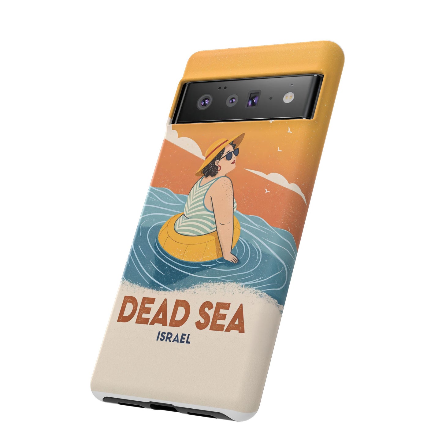 Dødehavet – Retro Flytende Dame Mobildeksel