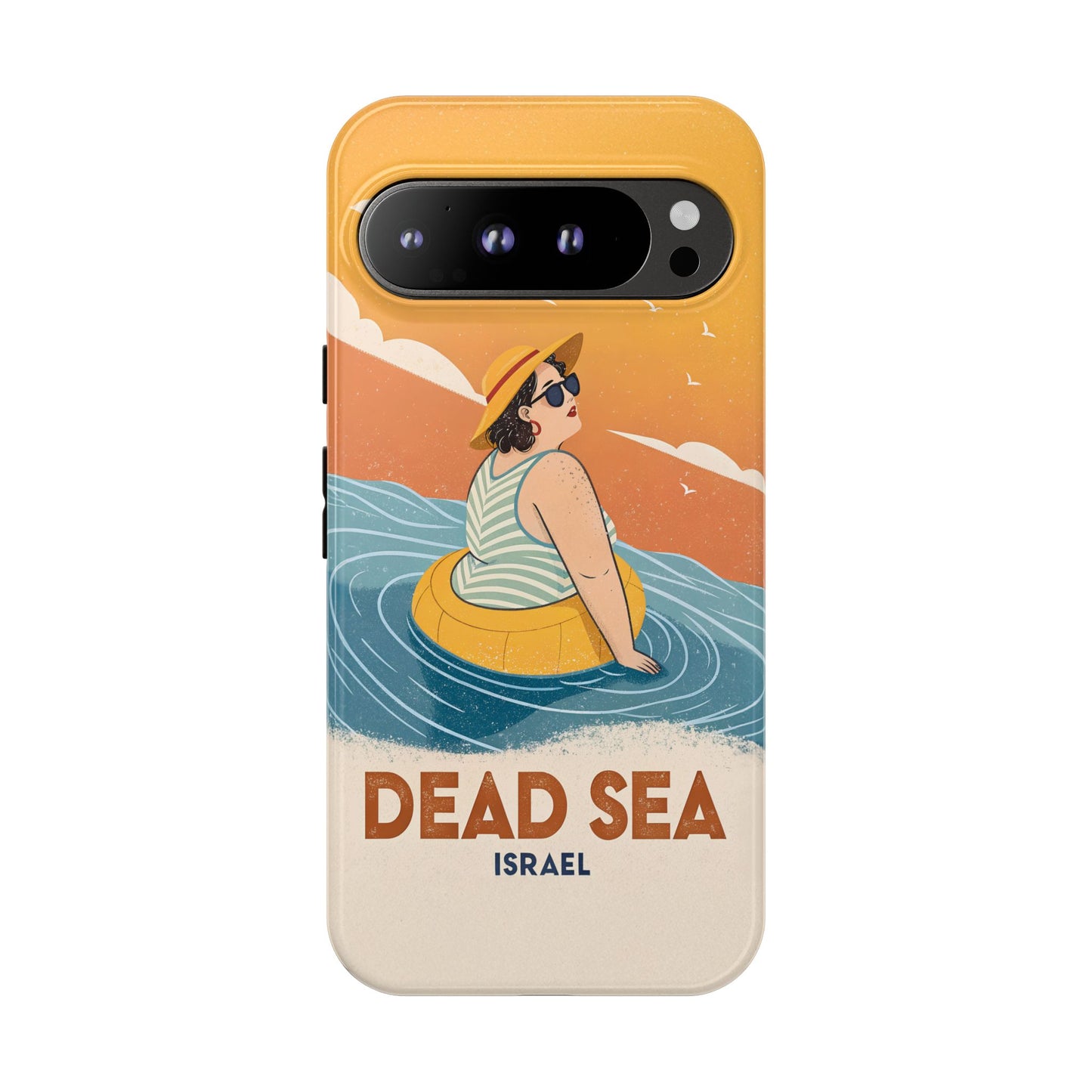 Dødehavet – Retro Flytende Dame Mobildeksel