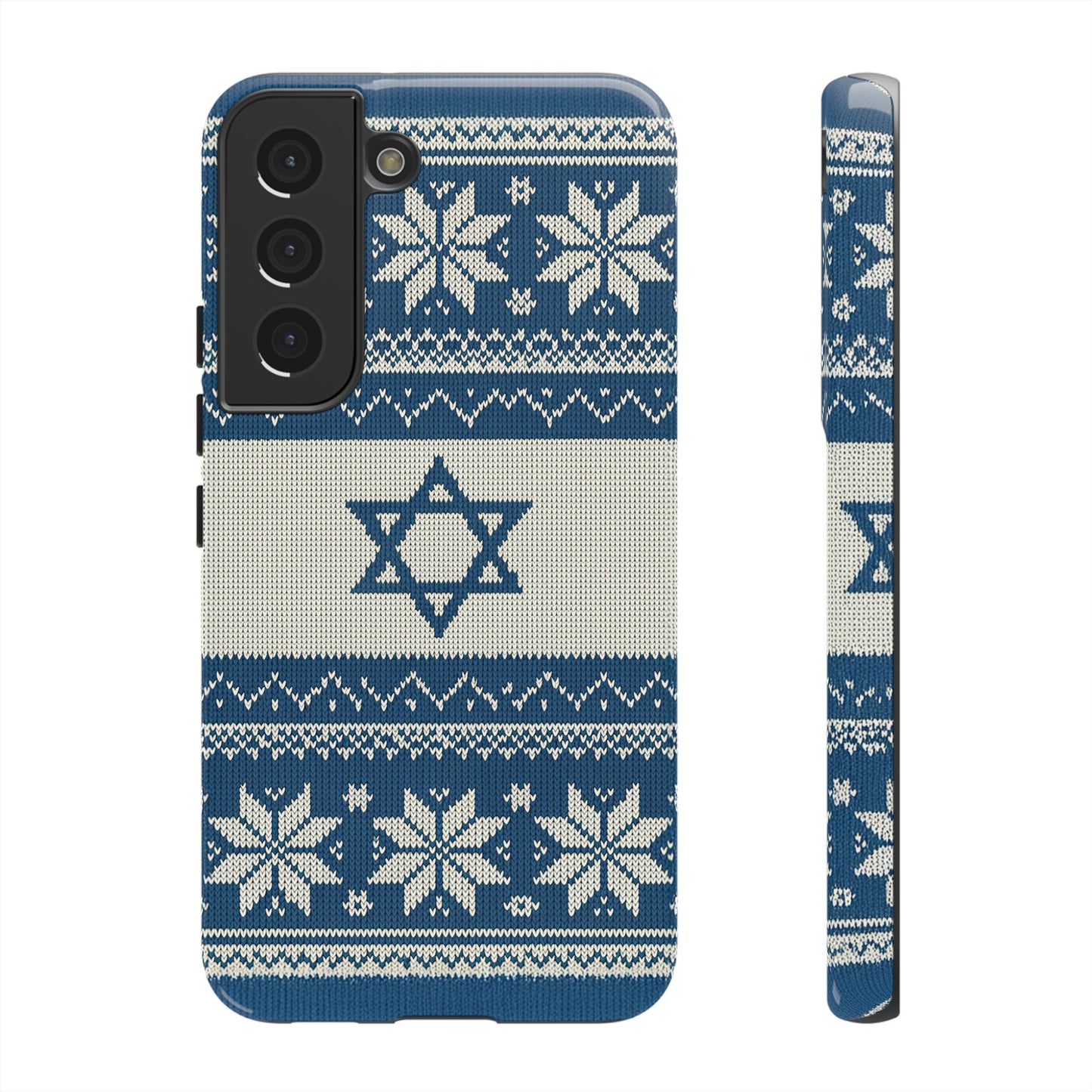 Norsk–Israelsk Strikkemønster – Mobildeksel