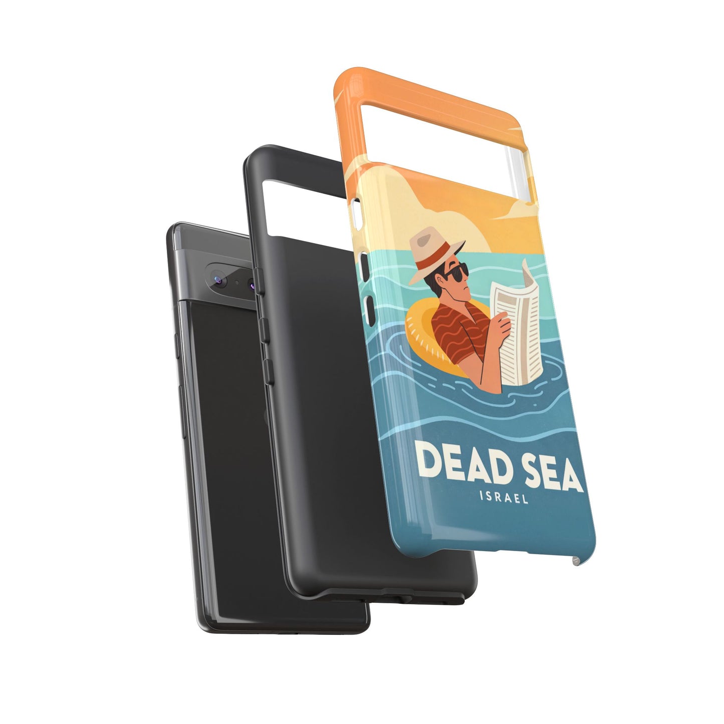 Dødehavet – Retro Flytende Mann Mobildeksel