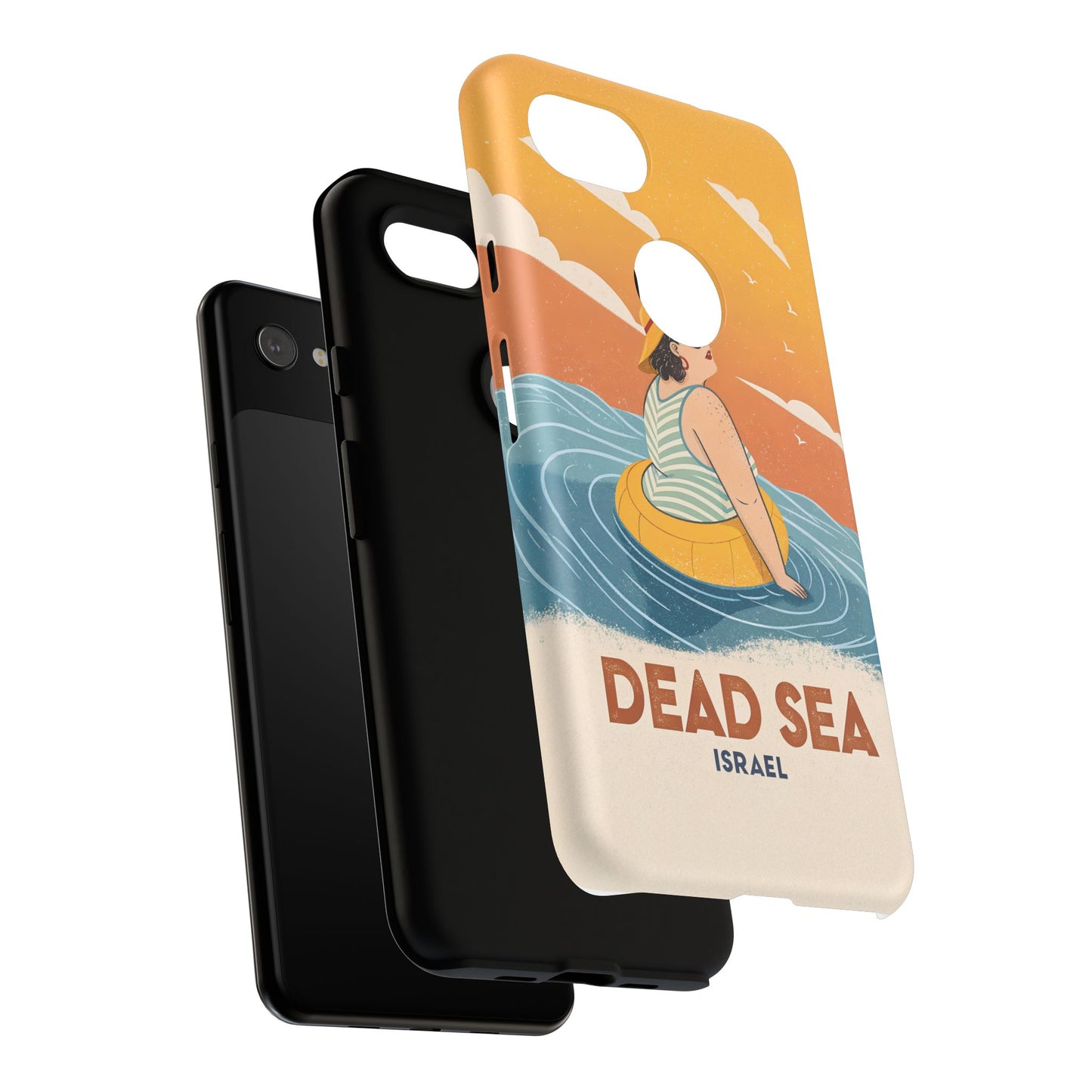 Dødehavet – Retro Flytende Dame Mobildeksel