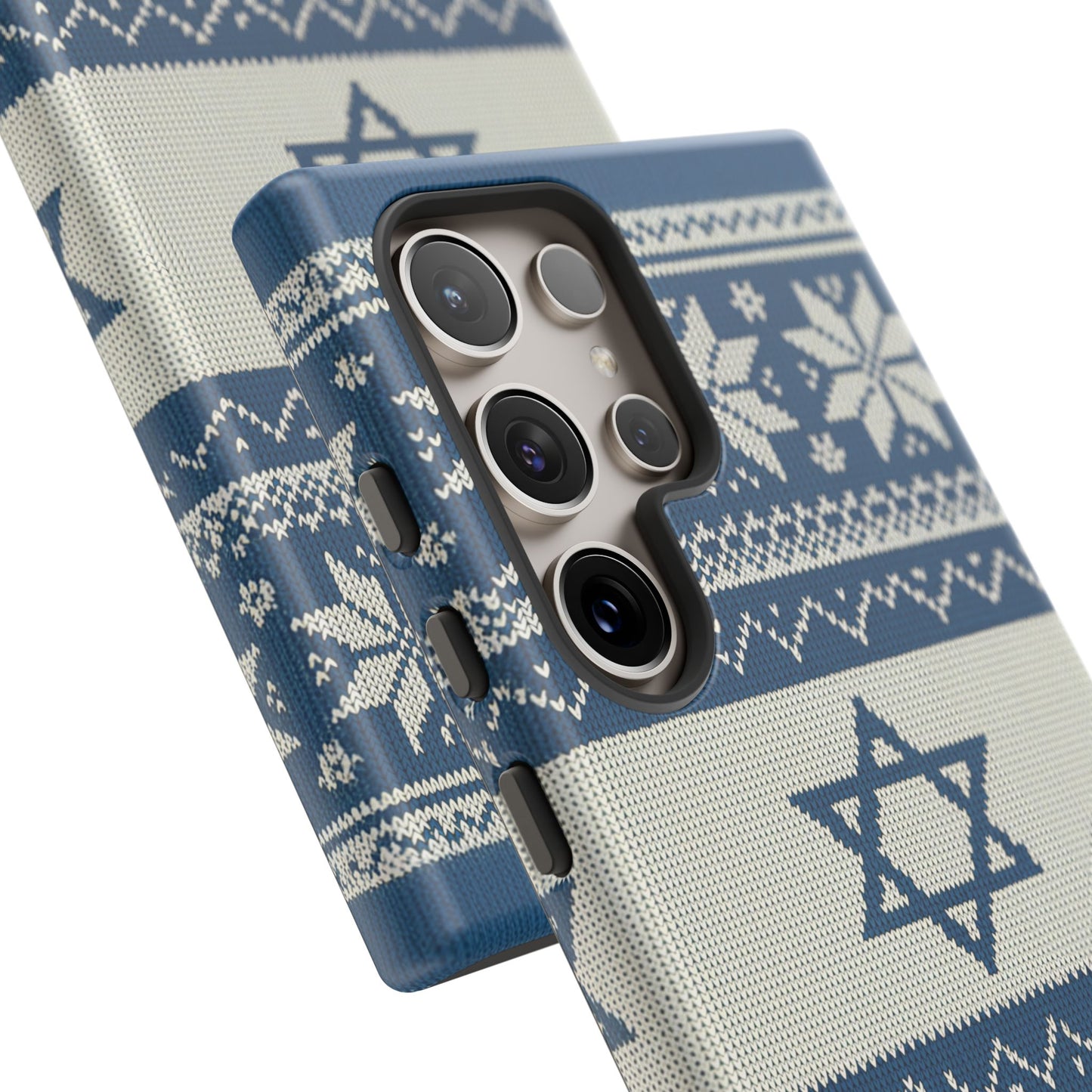 Norsk–Israelsk Strikkemønster – Mobildeksel