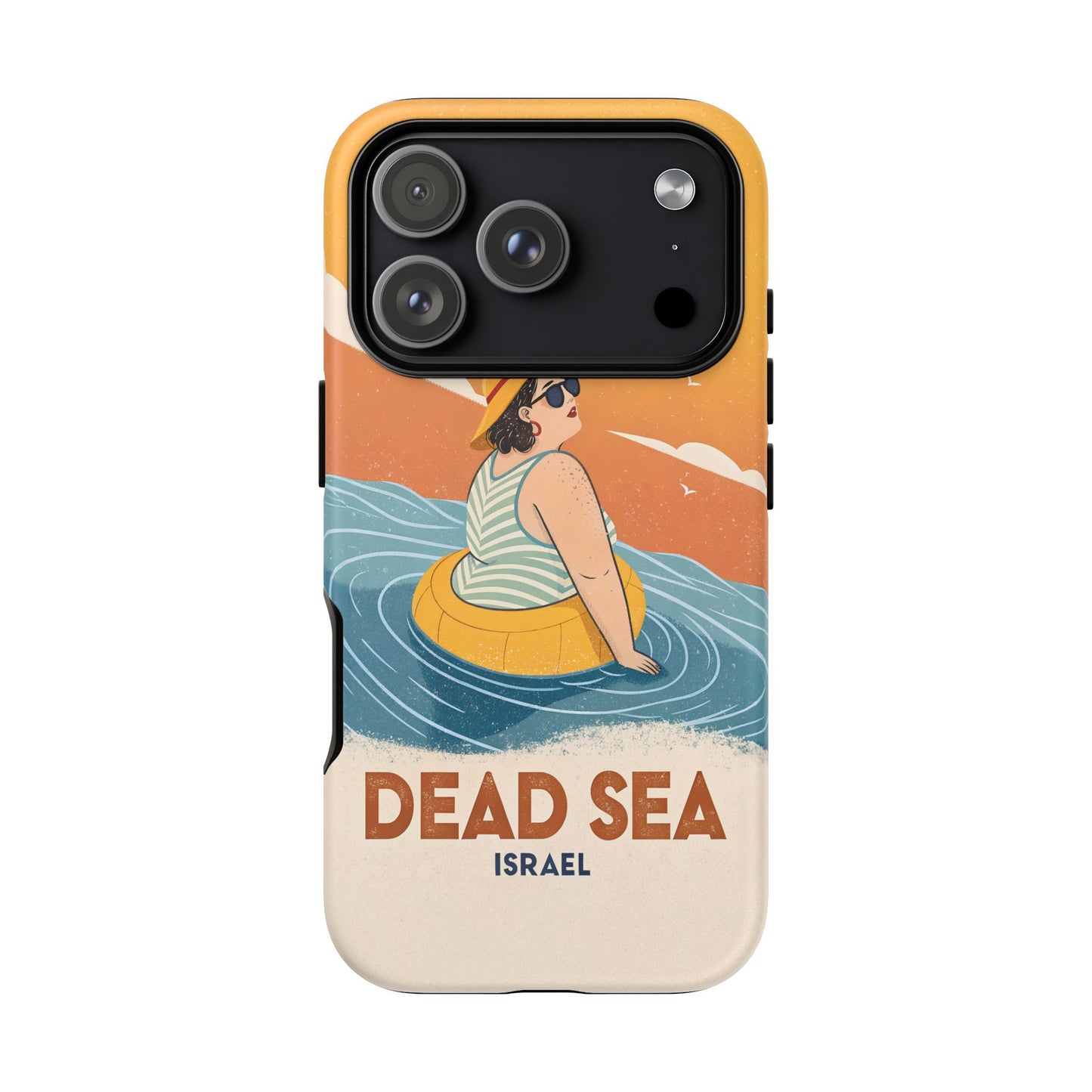 Dødehavet – Retro Flytende Dame Mobildeksel