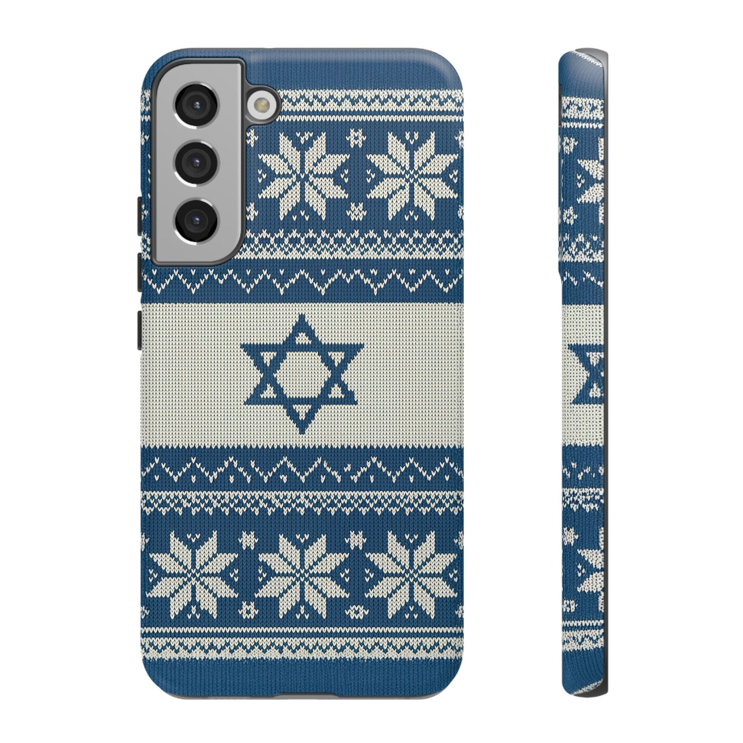 Norsk–Israelsk Strikkemønster – Mobildeksel