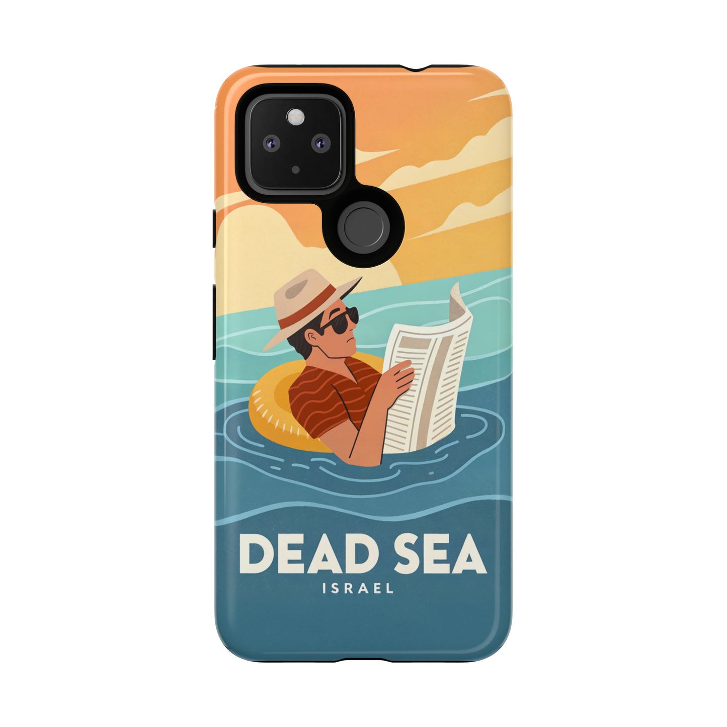 Dødehavet – Retro Flytende Mann Mobildeksel