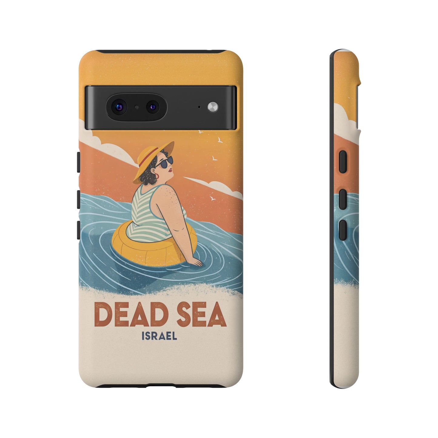 Dødehavet – Retro Flytende Dame Mobildeksel