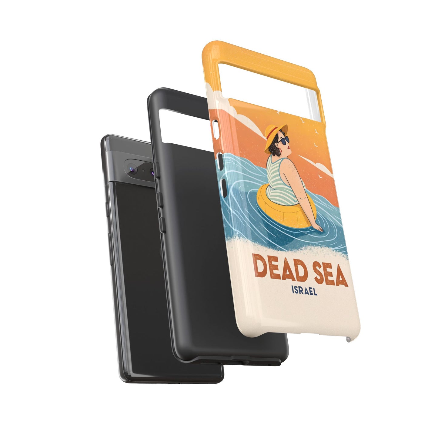 Dødehavet – Retro Flytende Dame Mobildeksel
