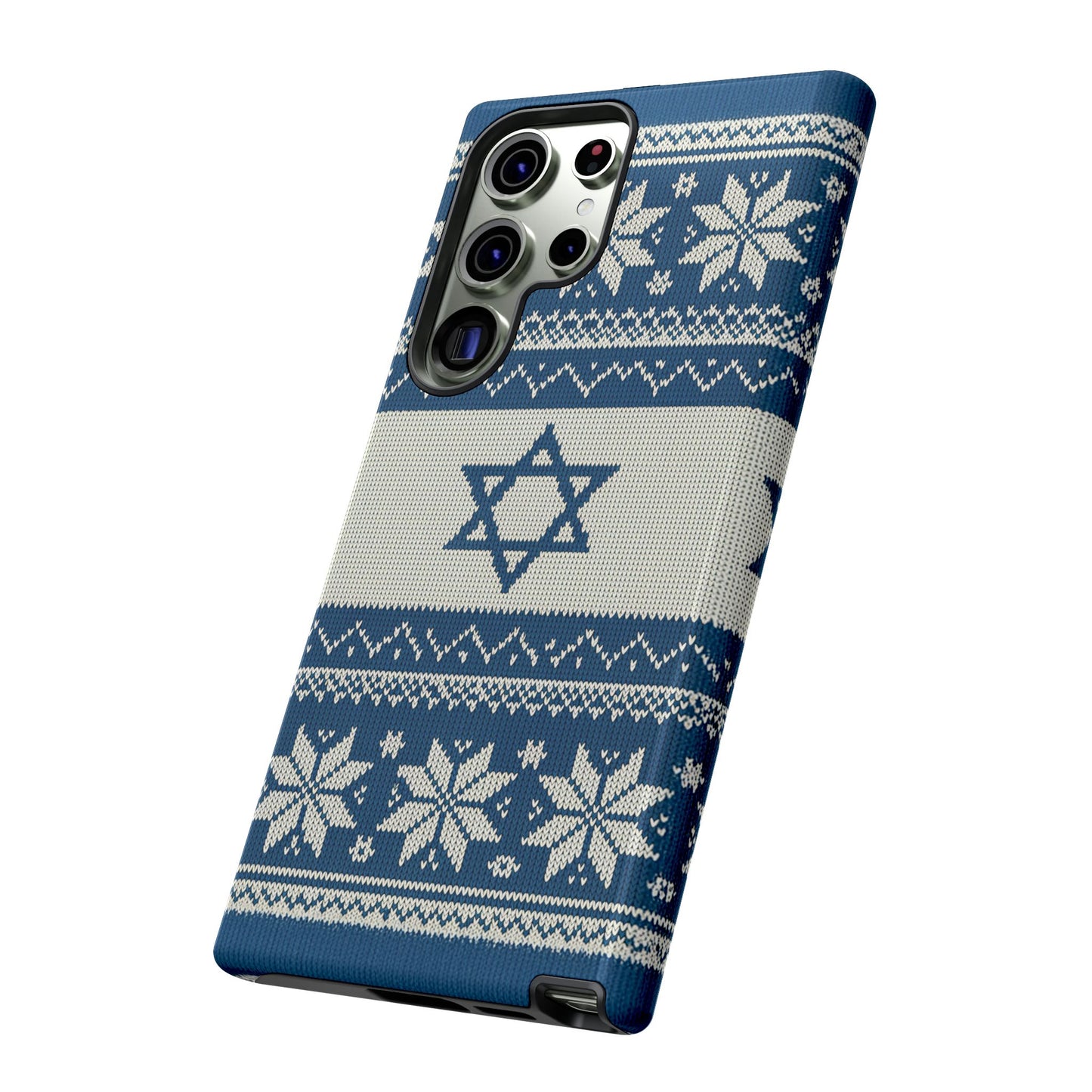 Norsk–Israelsk Strikkemønster – Mobildeksel