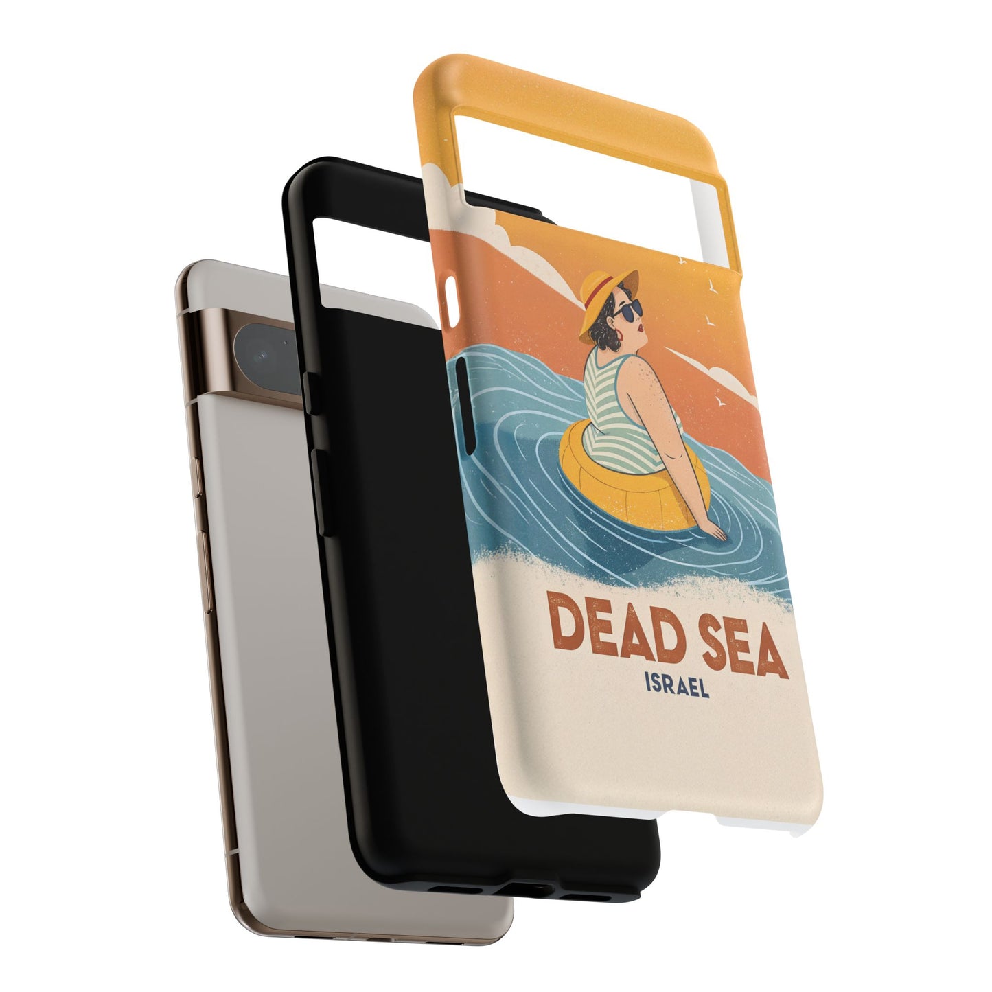 Dødehavet – Retro Flytende Dame Mobildeksel