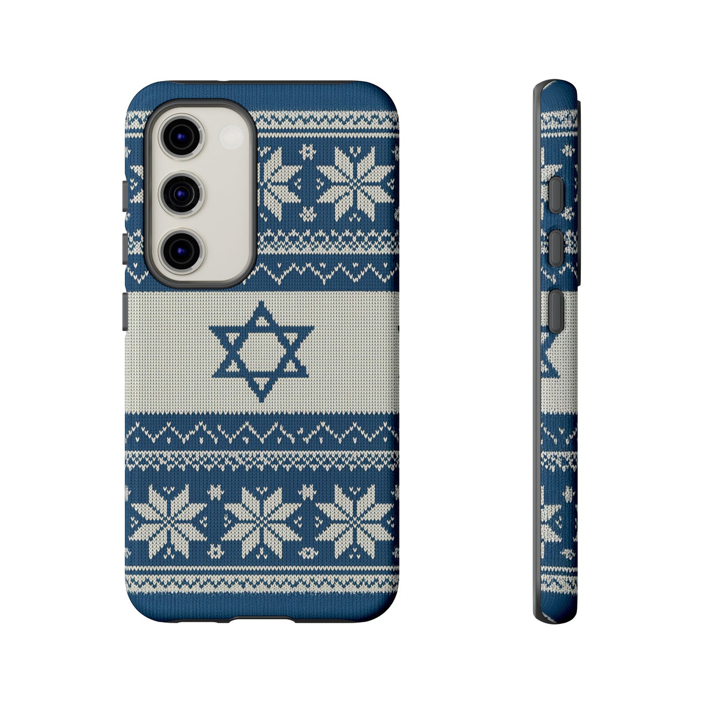 Norsk–Israelsk Strikkemønster – Mobildeksel