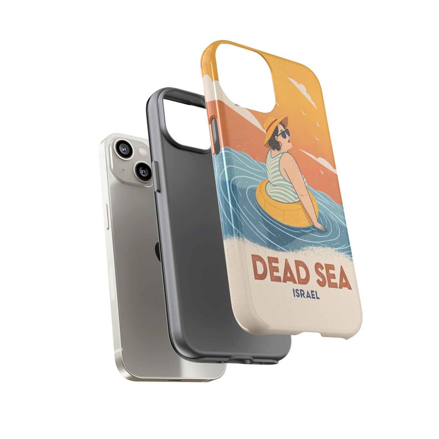 Dødehavet – Retro Flytende Dame Mobildeksel