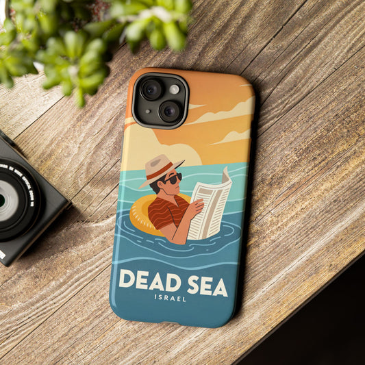 Dødehavet – Retro Flytende Mann Mobildeksel