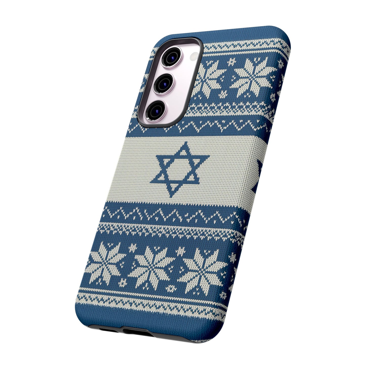 Norsk–Israelsk Strikkemønster – Mobildeksel