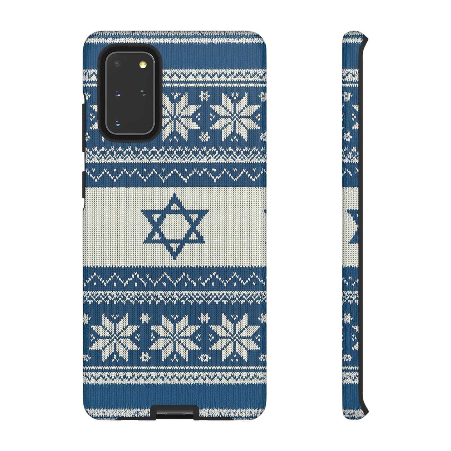 Norsk–Israelsk Strikkemønster – Mobildeksel