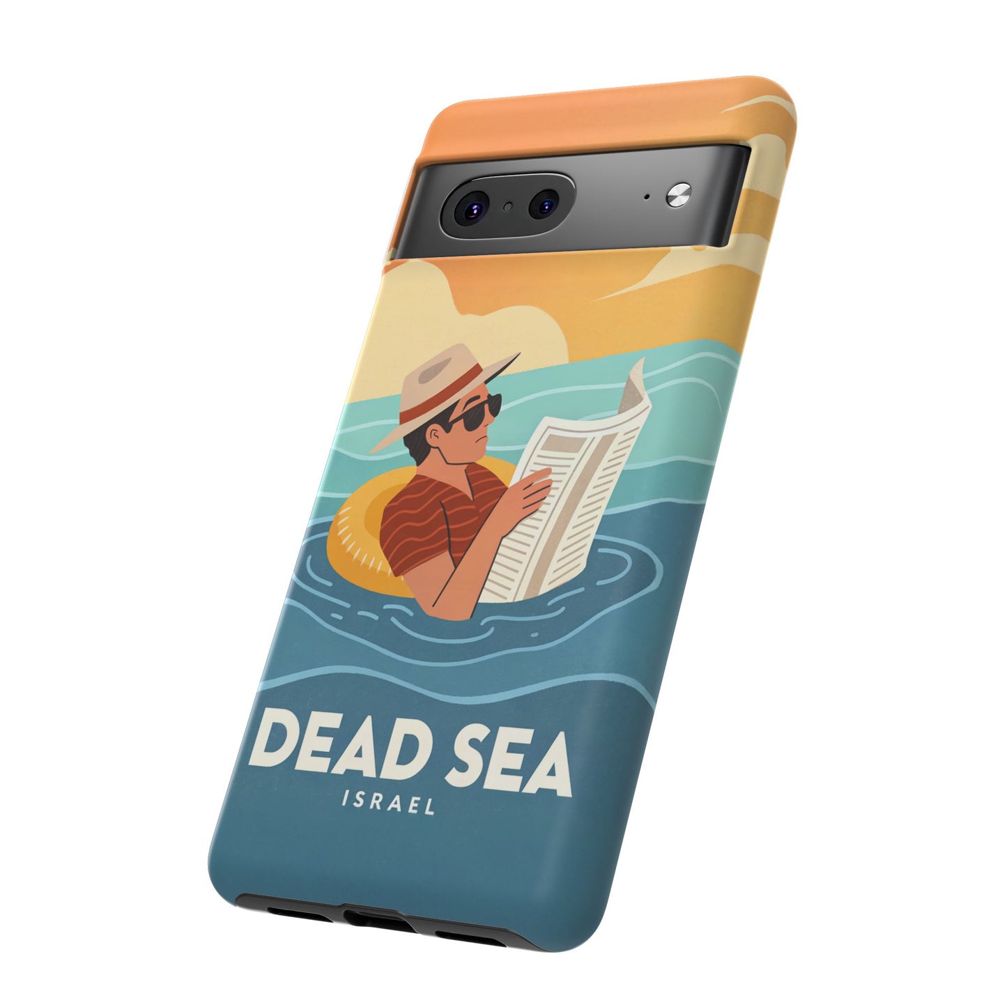 Dødehavet – Retro Flytende Mann Mobildeksel