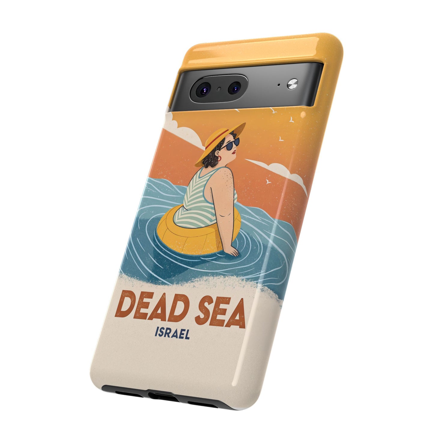 Dødehavet – Retro Flytende Dame Mobildeksel