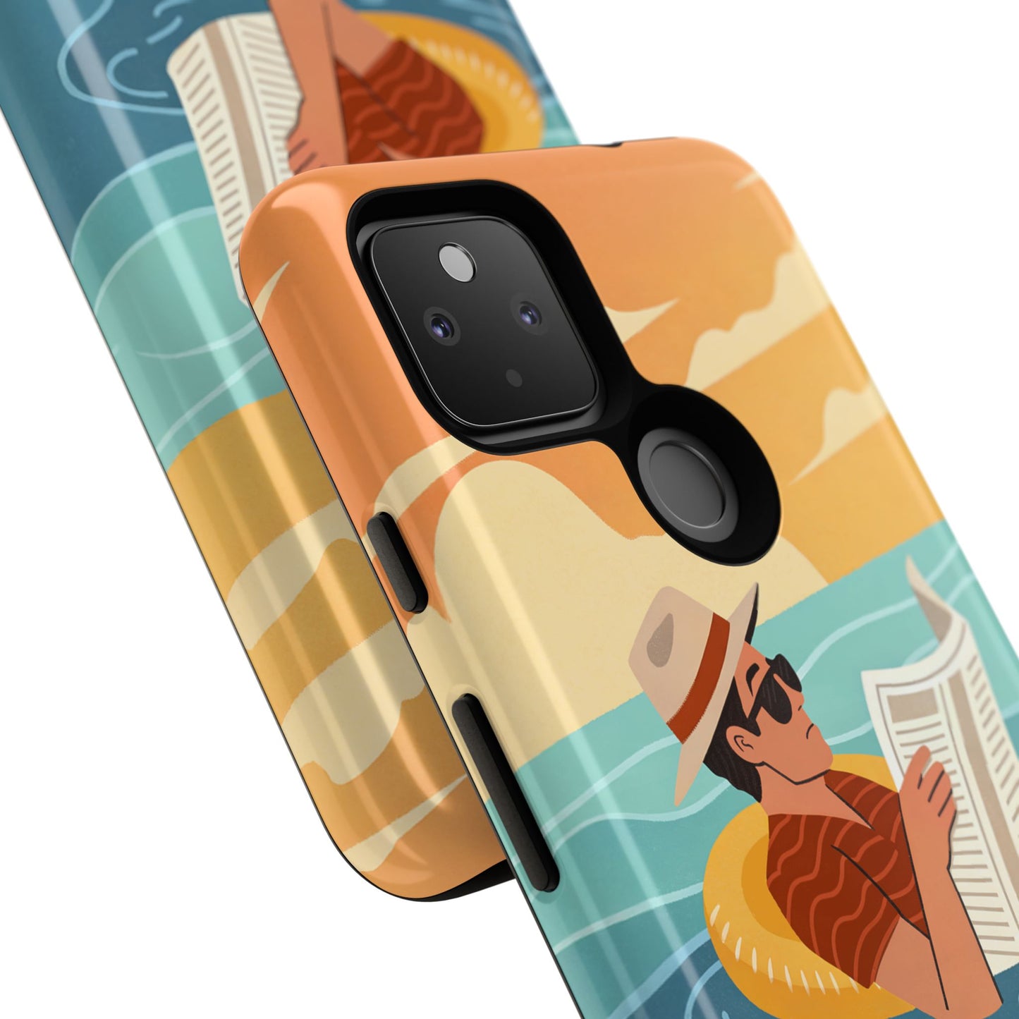 Dødehavet – Retro Flytende Mann Mobildeksel