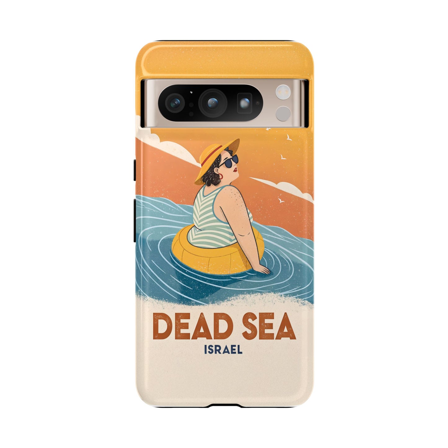 Dødehavet – Retro Flytende Dame Mobildeksel