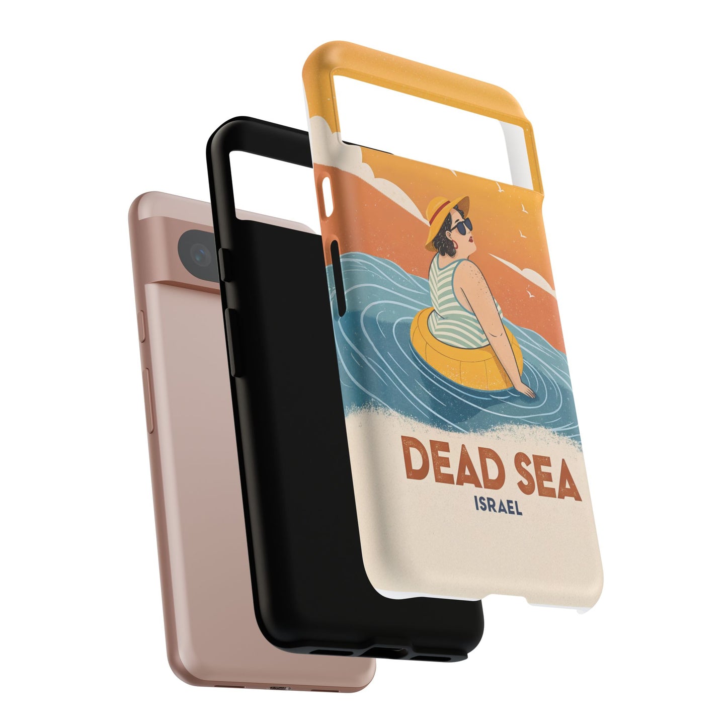 Dødehavet – Retro Flytende Dame Mobildeksel