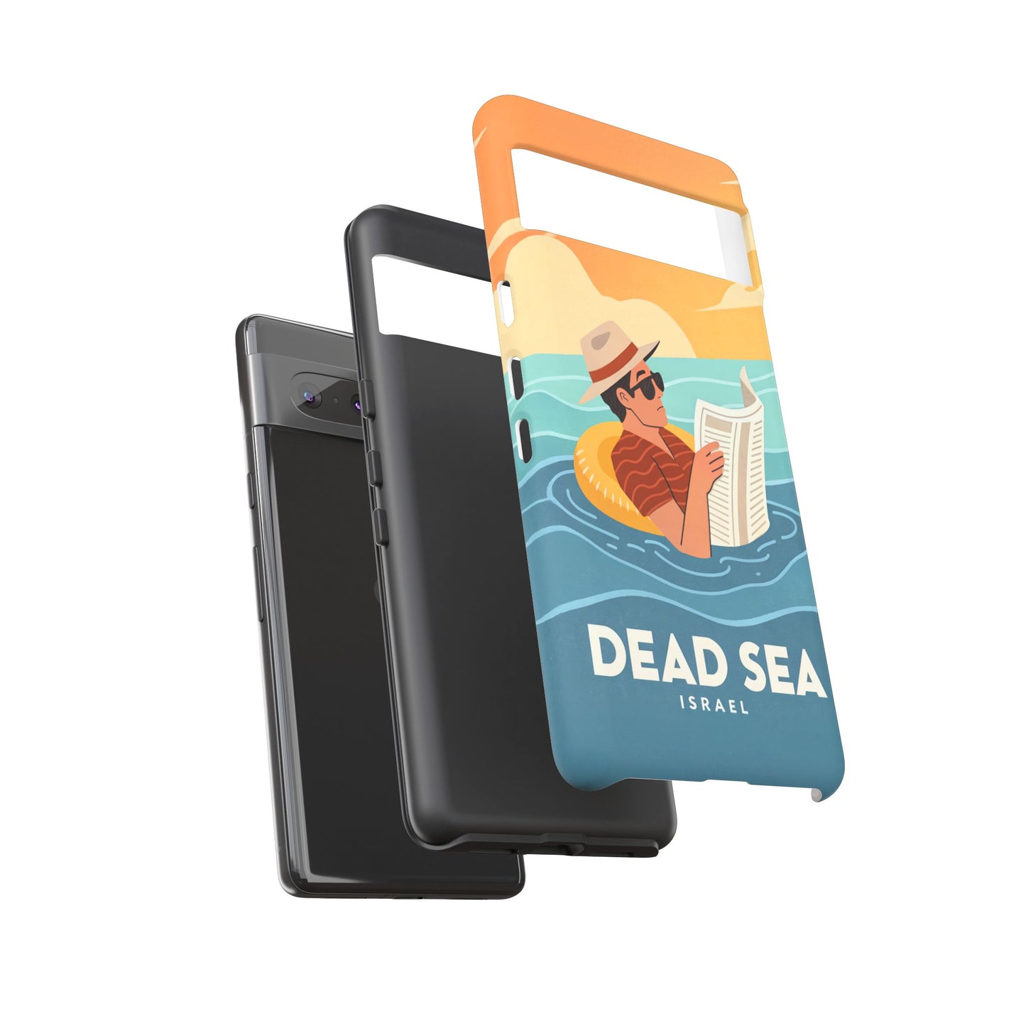 Dødehavet – Retro Flytende Mann Mobildeksel